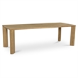 Moe's Home Collection Segment Dining Table Wood Brown