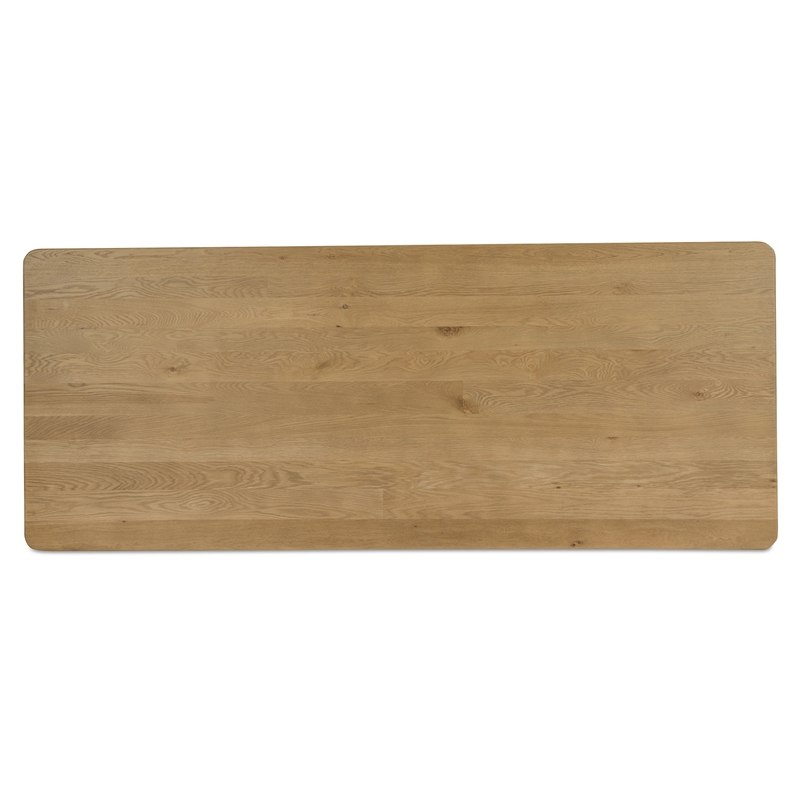 Moe's Home Collection Segment Dining Table Wood Brown