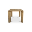 Moe's Home Collection Segment Dining Table Wood Brown