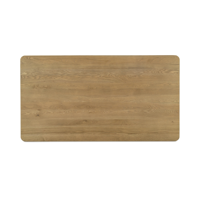 Moe's Home Collection Segment Dining Table Wood Brown