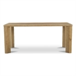 Moe's Home Collection Segment Dining Table Wood Brown