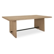 Moe's Home Collection Madison Dining Table Wood Natural