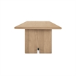 Moe's Home Collection Madison Dining Table Wood Natural