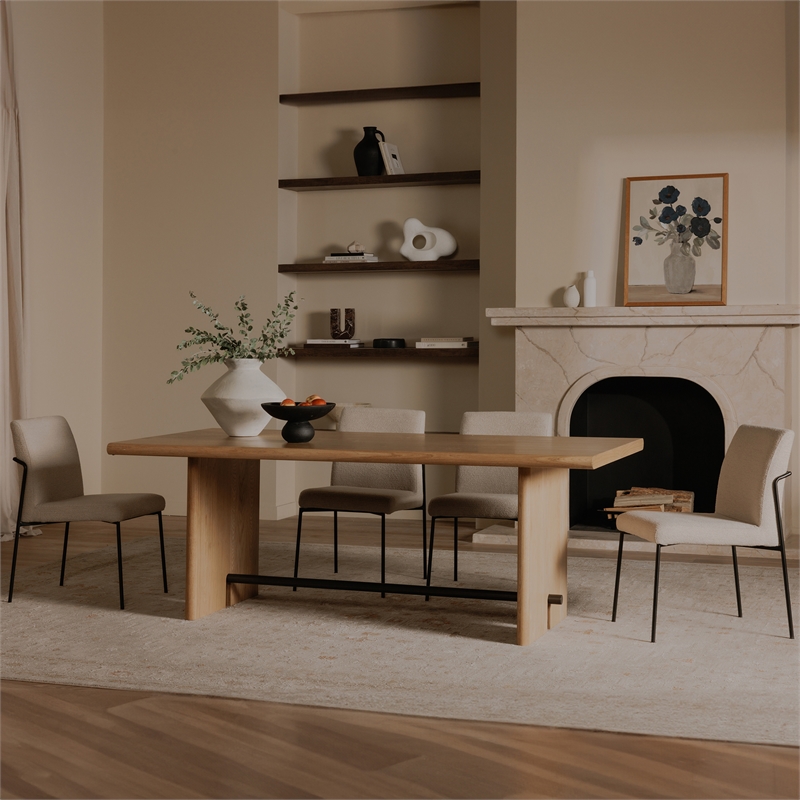 Moe's Home Collection Madison Dining Table Wood Natural