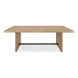 Moe's Home Collection Madison Dining Table Wood Natural