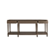 Moe's Home Collection Martha Console Table Wood Brown