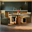 Moe's Home Collection Clayton Dining Table Wood Brown