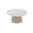 Moe's Home Collection Kimberley Coffee Table Stone White
