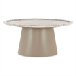 Moe's Home Collection Kimberley Coffee Table Stone White