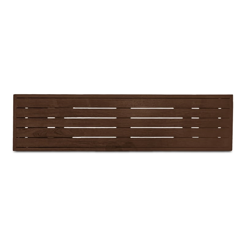Moe's Home Collection Esmond Wood Dining Bench in Brown