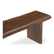 Moe's Home Collection Lila Wood Dining Bench in Brown