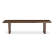 Moe's Home Collection Lila Wood Dining Bench in Brown