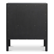 Moe's Home Collection Hannah Wood Cabinet in Black