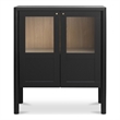 Moe's Home Collection Hannah Wood Cabinet in Black