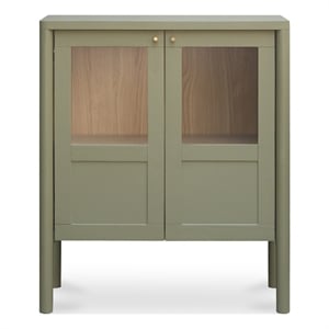 Moe's Home Collection Hannah Wood Cabinet in Green