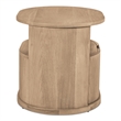 Moe's Home Collection Tommy 1-Drawer Wood Bedroom Nightstand in Natural