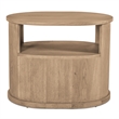 Moe's Home Collection Tommy 1-Drawer Wood Bedroom Nightstand in Natural