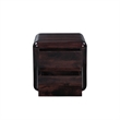 Moe's Home Collection Rory 2-Drawers Wood Bedroom Nightstand in Brown