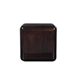 Moe's Home Collection Rory 2-Drawers Wood Bedroom Nightstand in Brown