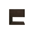Moe's Home Collection Jonah 1-Drawer Wood Bedroom Nightstand in Brown