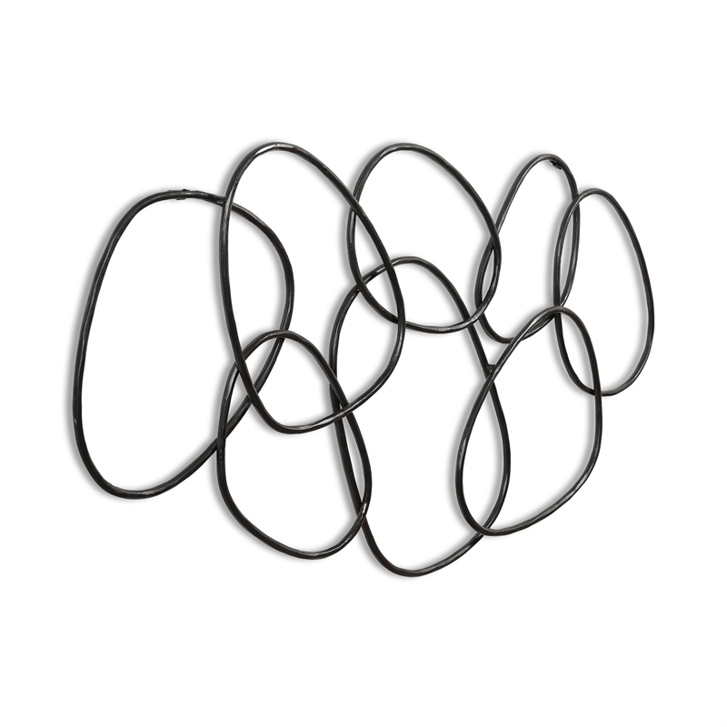 Moe's Home Collection Wall Sculpture Metal Brown