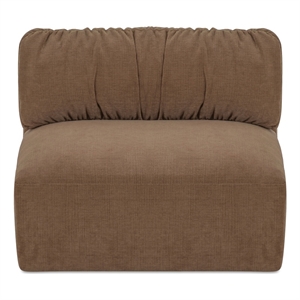 Moe's Home Collection Matina Slipper Chair Fabric Taupe