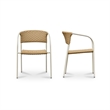 Moe's Home Collection Zola Dining Chair Metal Brown