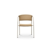 Moe's Home Collection Zola Dining Chair Metal Brown