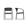 Moe's Home Collection Zola Dining Chair Metal Brown