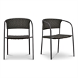 Moe's Home Collection Zola Dining Chair Metal Brown