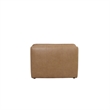 Moe's Home Collection Lino Slipper Chair Leather Brown