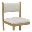 Moe's Home Collection Villetta Dining Chair Wood Multicolor
