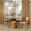 Moe's Home Collection Villetta Dining Chair Wood Multicolor