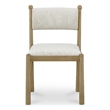 Moe's Home Collection Villetta Dining Chair Wood Multicolor