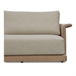 Moe's Home Collection Meredith Sofa Rattan Beige
