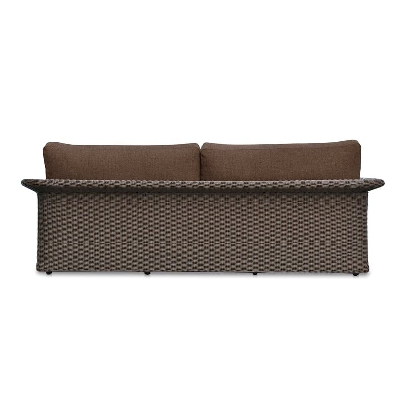 Moe's Home Collection Meredith Sofa Rattan Brown