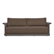 Moe's Home Collection Meredith Sofa Rattan Brown