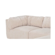 Moe's Home Collection Matina Modular Sectional Fabric Beige