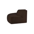 Moe's Home Collection Naomi Modular Sectional Fabric Brown