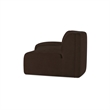 Moe's Home Collection Naomi Modular Sectional Fabric Brown