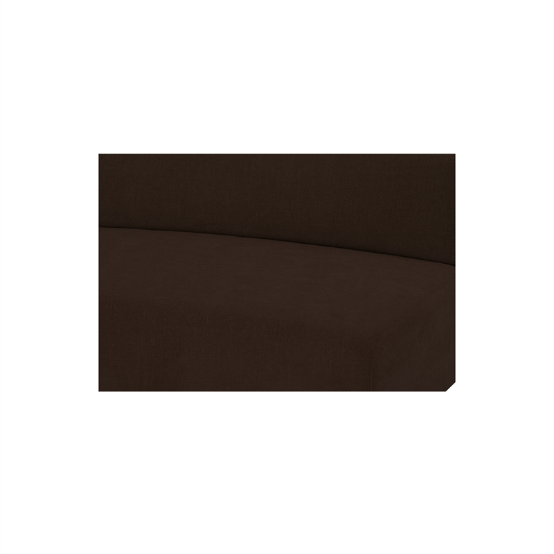 Moe's Home Collection Naomi Modular Sectional Fabric Brown