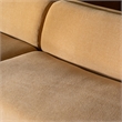 Moe's Home Collection Naomi Modular Sectional Fabric Yellow