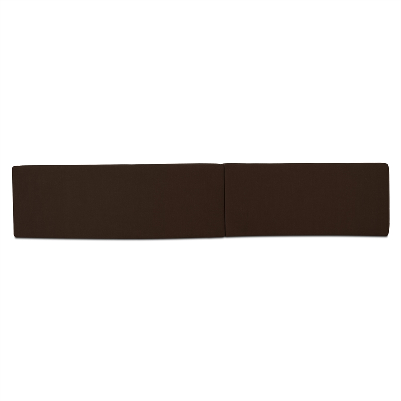 Moe's Home Collection Naomi Modular Sectional Fabric Brown