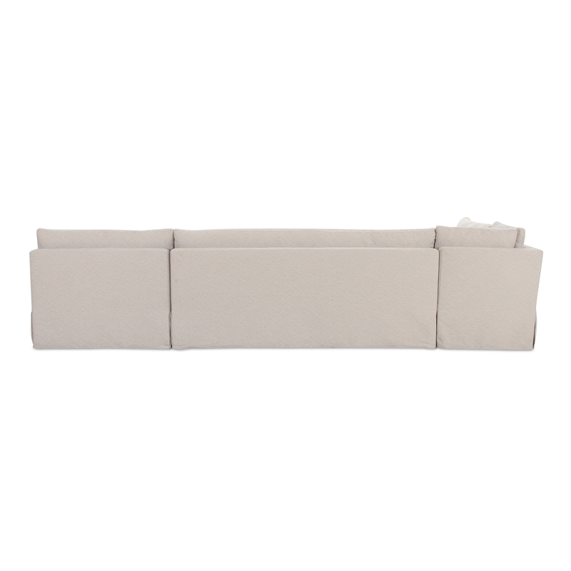 Moe's Home Collection Fable Modular Sectional Fabric Beige