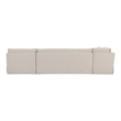 Moe's Home Collection Fable Modular Sectional Fabric Beige