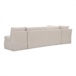 Moe's Home Collection Fable Modular Sectional Fabric Beige