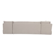 Moe's Home Collection Fable Modular Sectional Fabric Beige