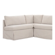 Moe's Home Collection Fable Modular Sectional Fabric Beige
