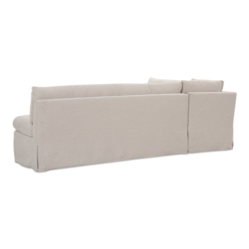 Moe's Home Collection Fable Modular Sectional Fabric Beige