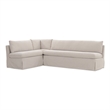 Moe's Home Collection Fable Modular Sectional Fabric Beige